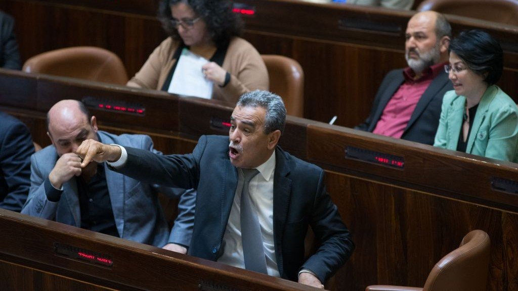 Les Arabes israéliens ont leurs propres partis politiques dans la Knesset d'israel